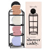 Self Draining Shower Caddy Black