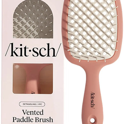 Kitsch Vented Paddle Brush Terracotta