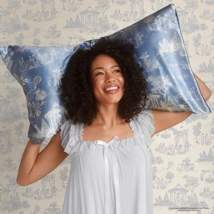 Kitsch x Bridgerton Satin Pillowcase Garden Toile King