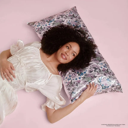 Kitsch x Bridgerton Satin Pillowcase Wisteria King
