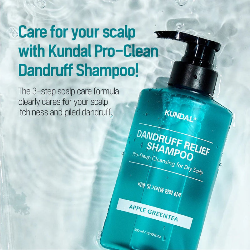 Kundal Dandruff Shampoo Apple Green Tea