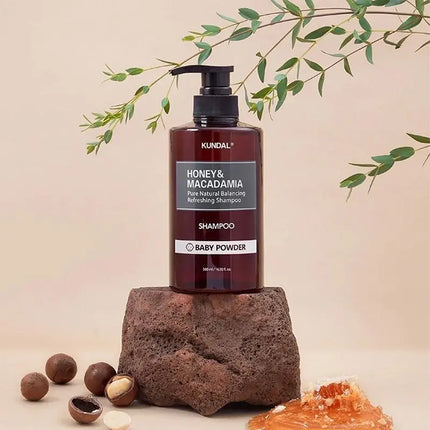Kundal Honey & Macadamia Nature Shampoo Baby Powder
