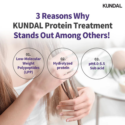 Kundal Honey & Macadamia Protein Treatment Amber Vanilla