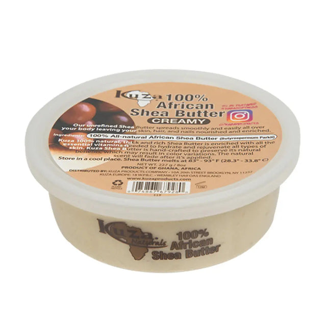 Kuza African Shea Butter Creamy White 236 ml