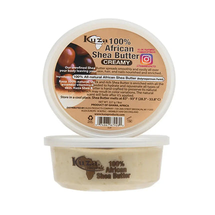 Kuza African Shea Butter Creamy White 236 ml