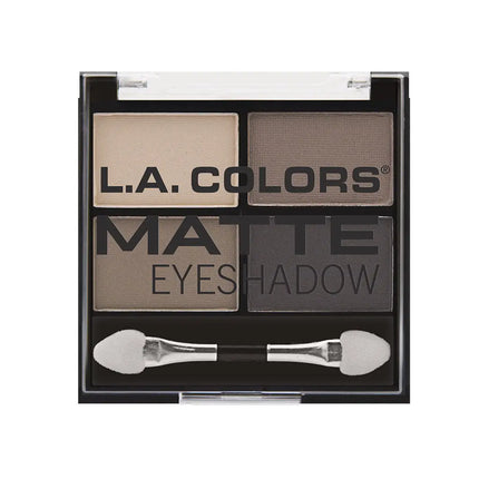 LA Colors 4 Color Matte Eyeshadow Materiffic