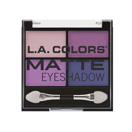LA Colors 4 Color Matte Eyeshadow Mattenificent