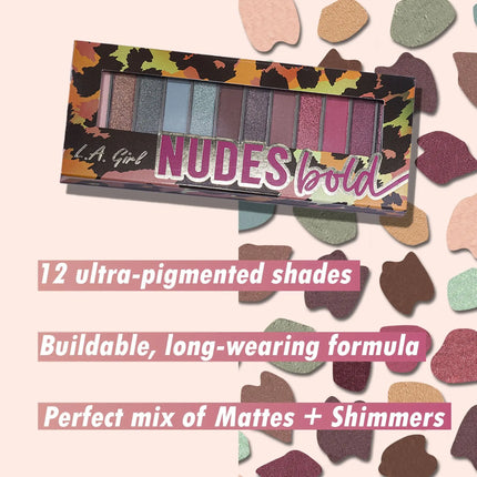 LA Girl Nudes Eyeshadow Bold