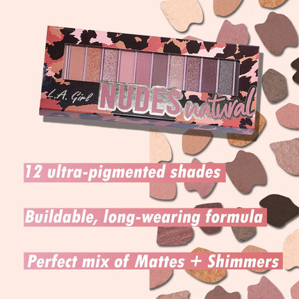 LA Girl Nudes Eyeshadow Natural