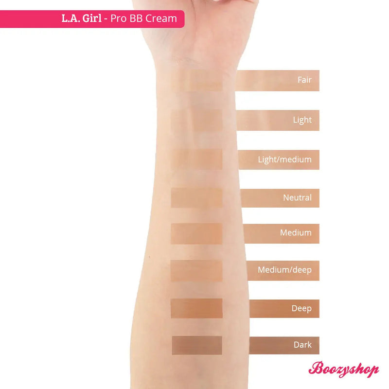 LA Girl Pro BB Cream GBB948 Dark, voedende BB cream voor een egale huid, foto 2 van 2