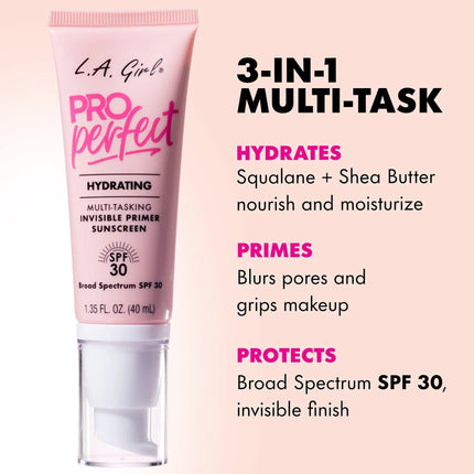 LA Girl Pro Perfect Multi-tasking Invisible Primer With Sunscreen
