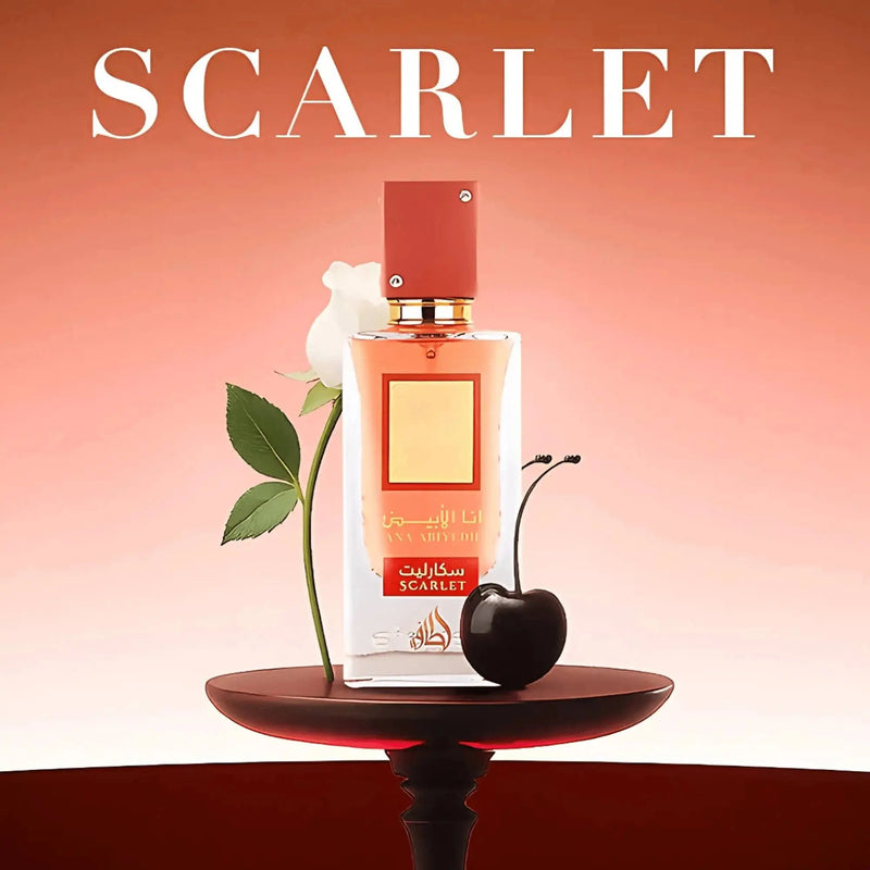 Buy Lattafa Ana Abiyedh Scarlet Eau De Parfum | Shop at Boozyshop!