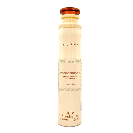 Lattafa Decadent Delights Salted Caramel Macaron Air Freshener