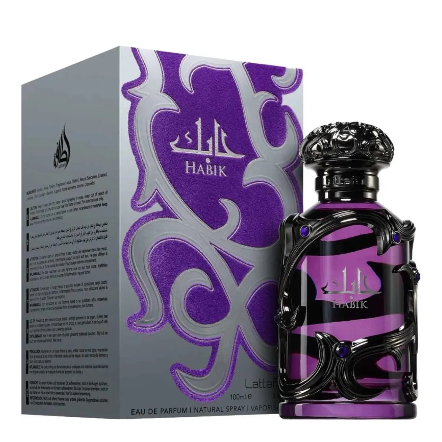 香水(男性用) Lattafa Habik Buy Lattafa Habik Men Eau De Parfum online | Shop at Boozyshop!