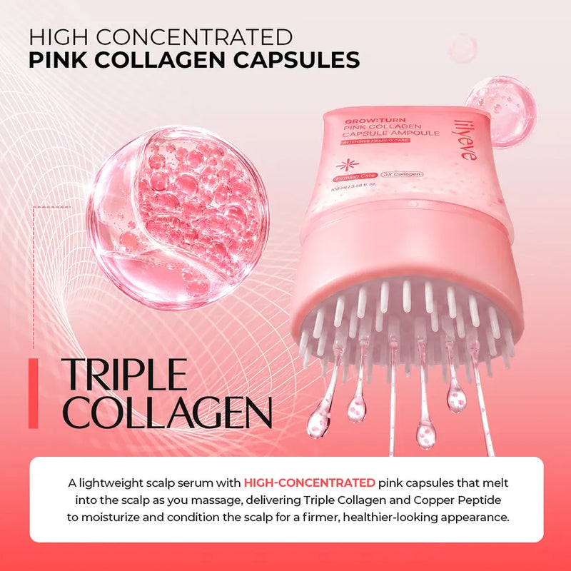 Lilyeve Grow Turn Pink Collagen Capsule Ampoule 7