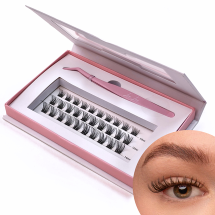 Lina Lien Press Lash Starterkit Elegance Clear Glue Strip