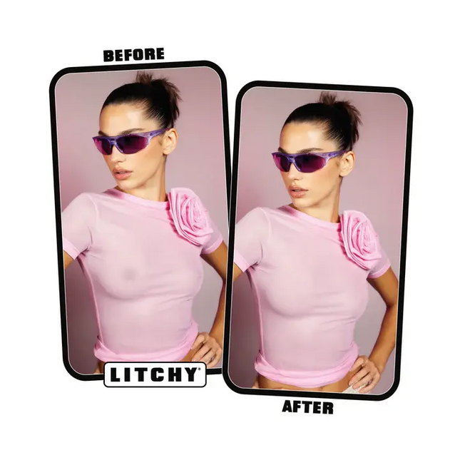 Litchy Silicone Nipple Covers Sandy L