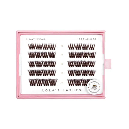 Lola's Lashes Bold Definition Dark Brown Pre-Glued Lashes