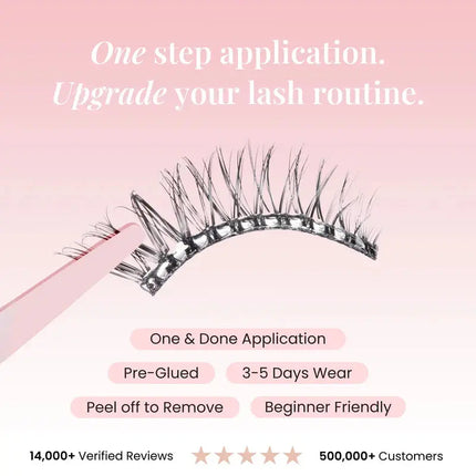Lola's Lashes Demi Volume Pre-Glued Half Lashes