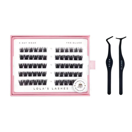 Lola's Lashes Wispy Volume Pre-Glued Lashes Set