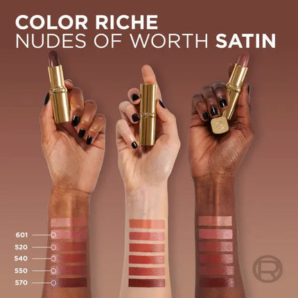 L'Oréal Paris Color Riche Nude Lipstick 550 Unapologetic