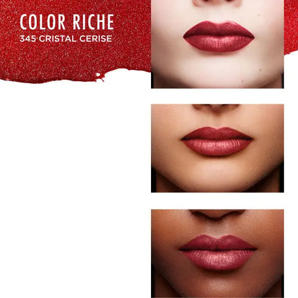 L'Oréal Paris Color Riche Satin Lipstick 345 Cristal Cerise