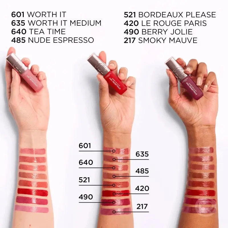 L'Oréal Paris Hyaluron Tint Lipstain 217 Smoky Mauve