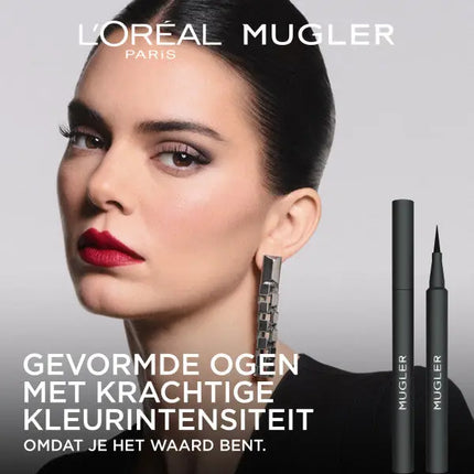 L'Oréal Paris x Mugler Sculptural Viltliner Intense Black