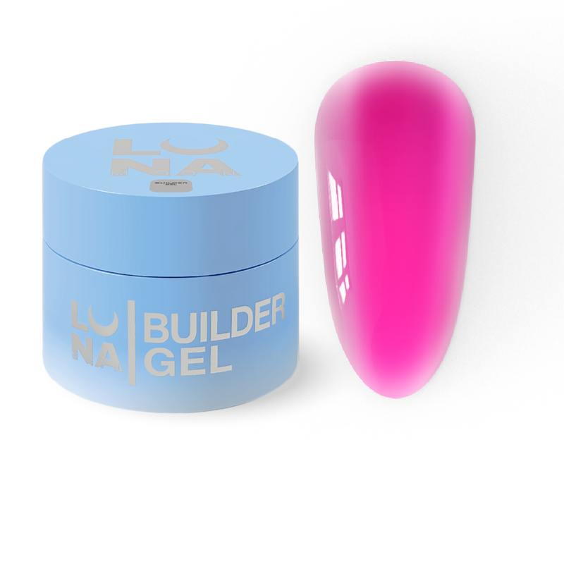 Lunamoon Glass Builder Gel Nr4, potje op witte achtergrond