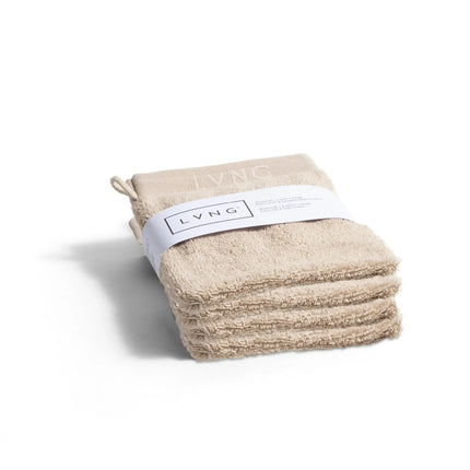 LVNG Washcloth Beige