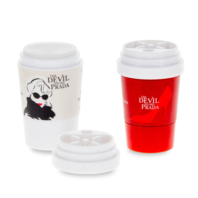 Mad Beauty Devil Wears Prada Coffee Cup Lip Balm Duo