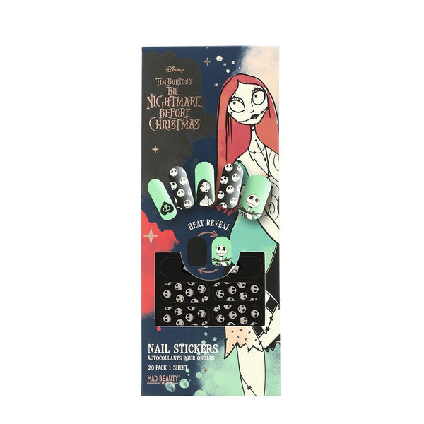 Mad Beauty Nightmare Before Christmas Mystic Heat Reveal Nail Stickers