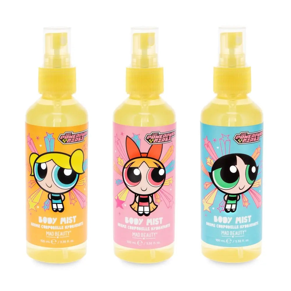 Buy Mad Beauty Powerpuff Girls Super Cute Body Mist Trio online | Shop ...