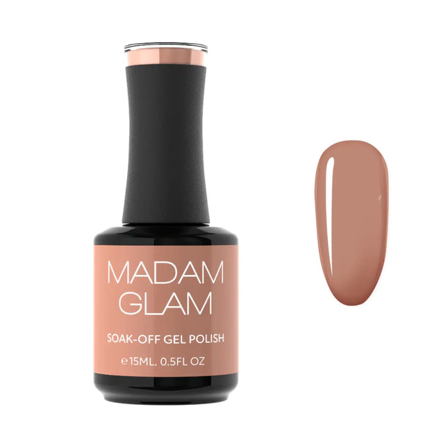 Madam Glam Soak Off Gel Polish Chai Latte