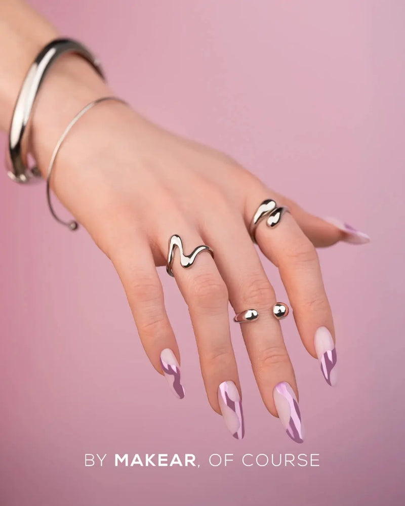 Makear Liquid Effect Nail Dust Chrome SFX Violet