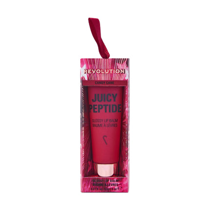 Makeup Revolution Juicy Peptide Candy Cane Lip Balm