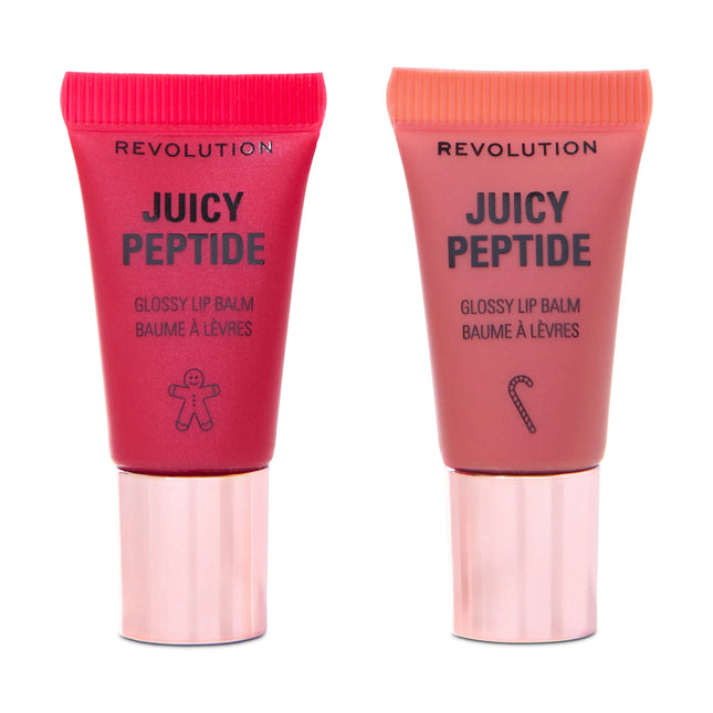 Makeup Revolution Juicy Peptide Mini Lip Balm Gift Set