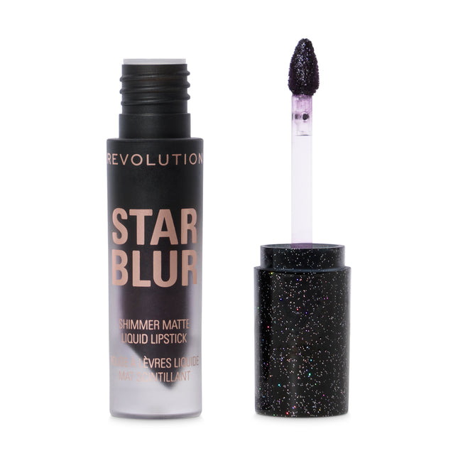 Makeup Revolution Star Blur Shimmer Matte Liquid Lip Midnight Eclipse