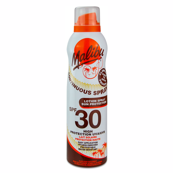 Malibu Suncare SPF 30 Continuous Spray Lotion 175 ml.