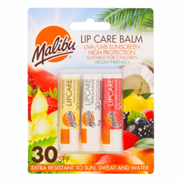 SPF 30 Lip Balm Assorted Vanilla Tropical & Strawberry