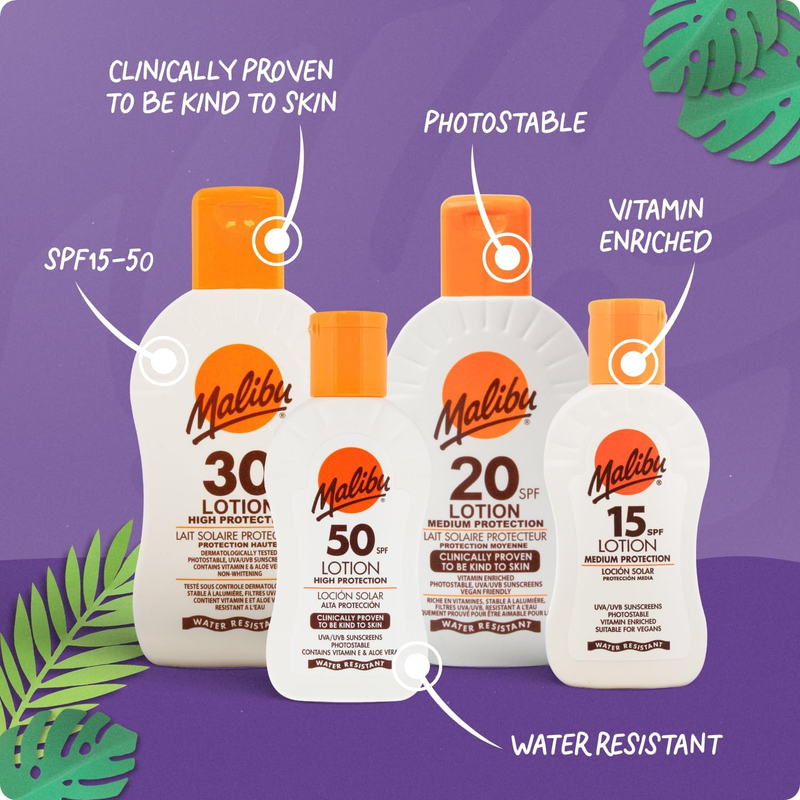 Malibu Suncare SPF 50 Lotion 200 ml.
