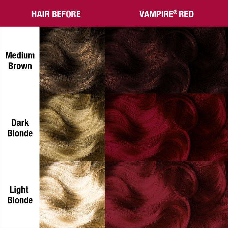 Manic Panic High Voltage Classic Cream Formula Vampire Red, dieprode semi-permanente haarverf, foto 2 van 5