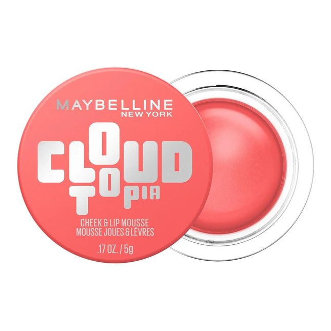 Maybelline Cloudtopia Blush Cream Coral Ilusion