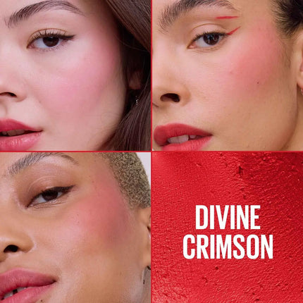 Maybelline Cloudtopia Blush Cream Divine Crimson