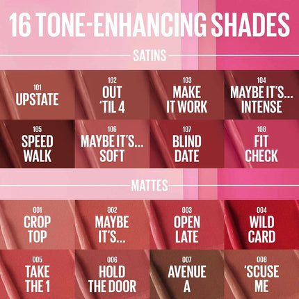 Maybelline Maybe It's Serum Lipstick 004 Wild Card