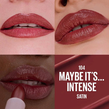 Maybelline Maybe It's Serum Lipstick 104 Maybe It's Intense
