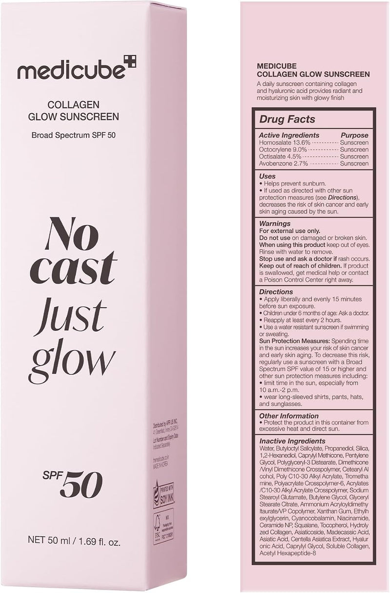 Medicube Collagen Glow Sunscreen Spf50 8