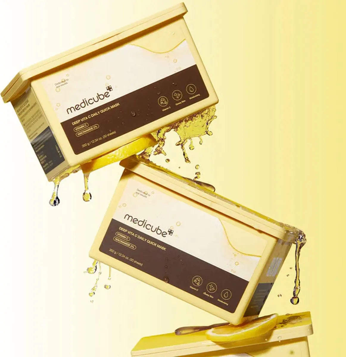 Buy Medicube Deep Vita C Daily Quick Mask online | Shop at Boozyshop!