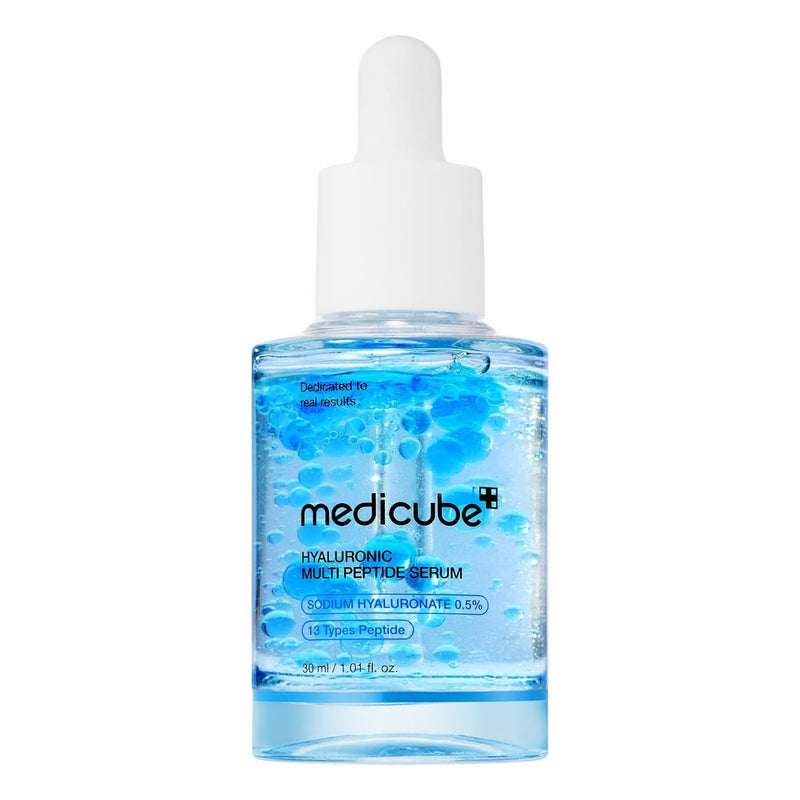 Medicube Hyaluronic Multi Peptide Serum, hydraterend gezichtsserum met hyaluronzuur en peptiden