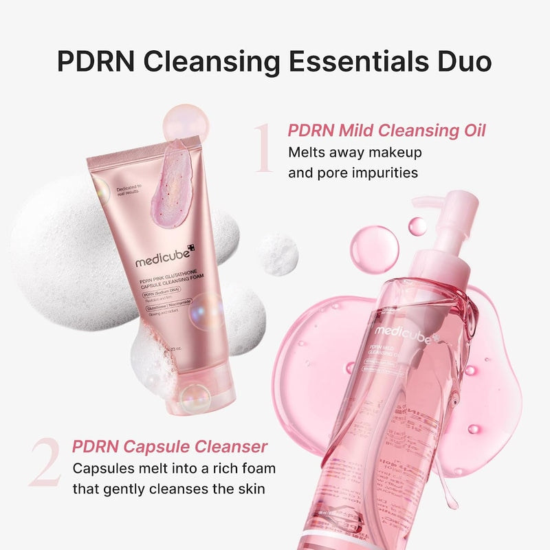 Medicube Pdrn Mild Cleansing Oil, lichte reinigingsolie voor het gezicht